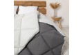 Одеяло "ALASKA" 150*205 см Серое комбинированное - Фото 2