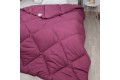 Одеяло "ALASKA" 180*205 см Бордовое - Фото 4