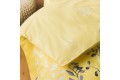 Комплект постельного белья "Everyday collection" евро Black and Yellow - Фото 6