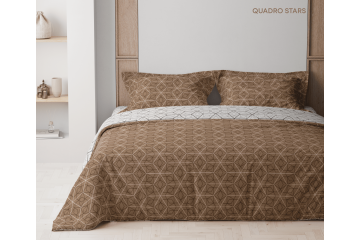 Комплект постельного белья ТЕП "Happy Sleep Quadro Stars, 50x70 семейный