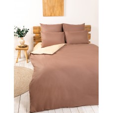Комплект постельного белья "ТЕП" евро Cinnamon Plain