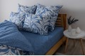 Комплект постільної білизни ТЕП "Soft dreams" Light Blue Fantasy, 70x70 двоспальний - Фото 4