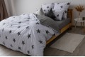 Комплект постельного белья ТЕП "Soft dreams" Morning Star Grey, 70x70 евро - Фото 8