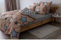Комплект постельного белья ТЕП "Soft dreams" Pastel Star, 70x70 полуторный - Фото 2