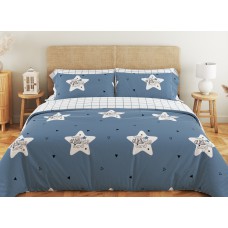 Комплект постельного белья ТЕП "Soft dreams" Twinkle Stars, 70х70 семейный