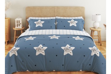 Комплект постельного белья ТЕП "Soft dreams" Twinkle Stars, 70х70 евро