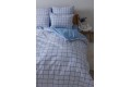 Комплект постельного белья "ТЕП" Blue Check, 70x70 семейный - Фото 8