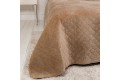 Покривало ТЕП "VELOUR" 240 * 260 см золотий беж/ромб круглий - Фото 10
