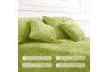 Покривало ТЕП "VELOUR" 150*210 см салатове/ромб круглий - Фото 4