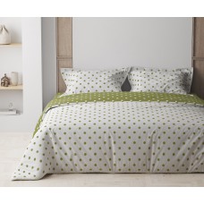 Комплект постельного белья ТЕП "Happy Sleep" Olive Dots, 50x70 евро