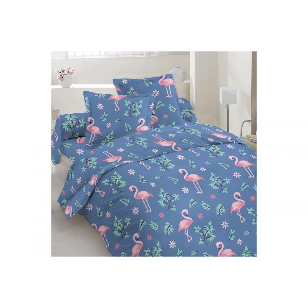 Комплект постельного белья "ТЕП" полуторный Flamingo