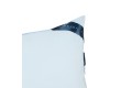 Подушка "WASHED COTTON" 70*70 см Голубая - Фото 4