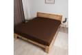 Простирадло "НАТХНЕННЯ" з резинкою 200х200 см Какао - Фото2